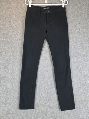 Toad & Co Skinny Knit Pants Black Wmn's Small